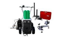 BeamRider - Model CT - Laser Guided Automated Line Marking Machine