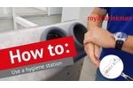How do you use a hygiene station? - Video