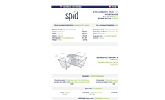 Spid - 75 Cells Strawberry Tray - Brochure