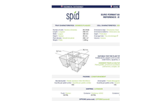 Spid - 60 Cells Rigid Plastic Seeding Tray - Brochure