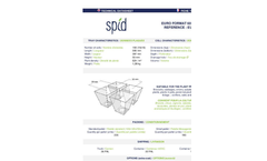 Spid - 150 Cells Rigid Plastic Seeding Tray-Brochure
