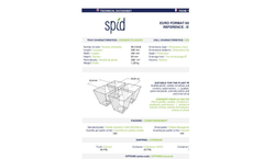 Spid -  96 Cells Rigid Plastic Seeding Tray - Brochure