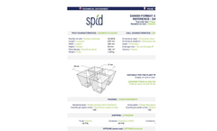 Spid - 264 Cells Rigid Plastic Seeding Tray - Brochure