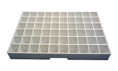 Spid - 60 Cells Rigid Plastic Seeding Tray