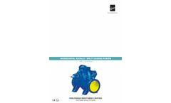 Kirloskar - Model UP/UPL/UPH/UP (T) - Horizontal Split Casing Pump - Datasheet