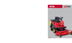 Gianni Ferrari - Model GSR+ - Professional Electric Lawn Mowers - Brochure