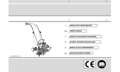 Bertolini - Model 020 - Rotary Tillers Brochure