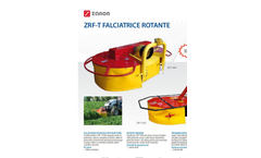 Zanon - Model ZRF-T - Rotary Mowers - Brochure
