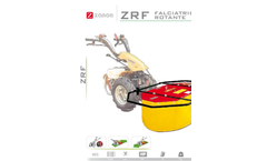 Zanon - Model ZRF - Rotary Mower - Brochure