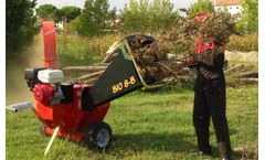 Zanon - Model BIO 8-B - Wood Chipper with 13 HP Petrol Engine