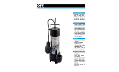 Derby - Drainage Electric Submersible Pump Brochure