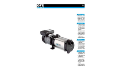 Pluristadio - Horizontal Multistage Pump Brochure