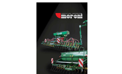 Moreni - Model TOP-C - Power Harrow & Mechanical Seeder - Brochure