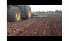 Moreni Foldable Power Harrow Kronos-H 7.000 Packer Roller ø 570 Video