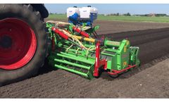 Baselier Hydraulic Folding Hook Tine Cultivator Video