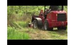 Schäffer court loader 2436 with Mulcher MU-Hydro Video