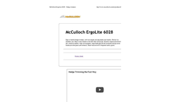 ErgoLite - Model 6028 - Handle Hedge Trimmer  - Brochure
