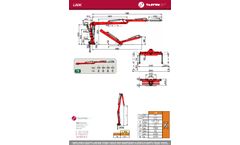 Tajfun - Model LIV 80K - Timber Cranes - Brochure