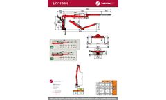 Tajfun - Model LIV 100K - Timber Cranes - Brochure