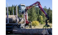 Tajfun - Model LIV 120Z - Timber Cranes