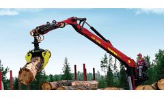 Tajfun - Model LIV 100K - Timber Cranes