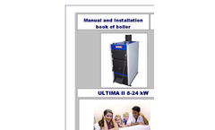 CWD - Model ULTIMA III 8-35 kW CWD - Wood Coal Pellets Boiler - Brochure