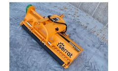 Serrat Evolution - Reversible Side Shift Mulcher