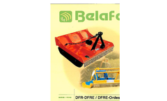 Model DFR-DFRE - Forest Flail Mower Brochure