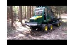 Forwarder Entracon EF60 with Dozer Blade Video