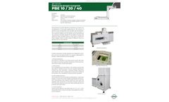 Model PBE10/20/40 - Pendulum Bucket Elevator - Datasheet