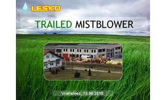 Trailed mistblower Brochure