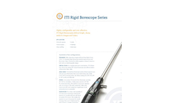 ITI - Model 123000 Series - Rigid Borescopes Brochure