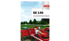 Model SE140 - Single-Row Potato Harvester  - Brochure
