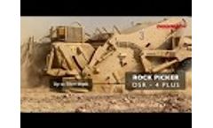 Rock Pickers work on future sugar beet crop in Egypt - Video