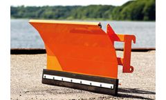 GMR Maskiner - Model PS 1300-1500 - Snow Plough for Implement Carriers