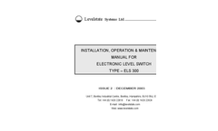 Model 300MP - Electronic Level Switch - Manual