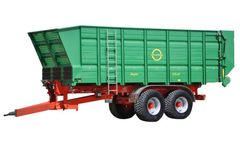 Juscafresa - Model Duplex DFRJ - Silage Interchangeable Chasis Agricultural Trailer