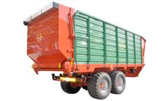 Juscafresa - Model Maxi Plus MPF - Silage / Forage Agricultural Transport Trailer