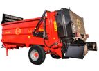 Juscafresa - Model Basic MHD2 - Vineyard Manure Spreaders / Muck Spreaders Agricultural Trailer