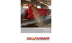 Silofarmer - 9.5 to 19.5 m - Straw Spreader Trailer - Brochure