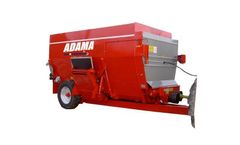 ADAMA - Model 10m3 to 22m3 - Horizontal Augers Mixers Feeders