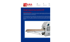 Gama - Model PO 750 - Grain Pre-Cleaner  - Brochure