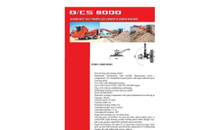 Sugar Beet Self Propelled Loader Cleander Machine B/CS 8000- Brochure