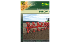 Europa - Model II 180 - Semi-Mounted Reversible Ploughs - Brochure
