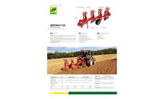 OPaLL-AGR - Model Jupiter II 120 - Mounted Reversible Ploughs - Datasheet