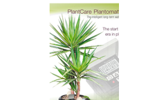 PlantCare Plantomat - Model PRO - Long Term Watering System Brochure
