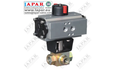 Lapar - Model LPK14 - High Pressure 3 Way Ball Valve