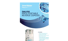 MROS - Single Patient RO system Brochure