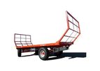 2 Axles Platform Trailer