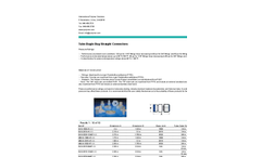 IPS - Tube Bugle Bug Straight Connectors Datasheet